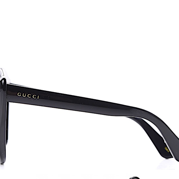 GUCCI Cat Eye Sunglasses GG0117S 53 in black main image 8